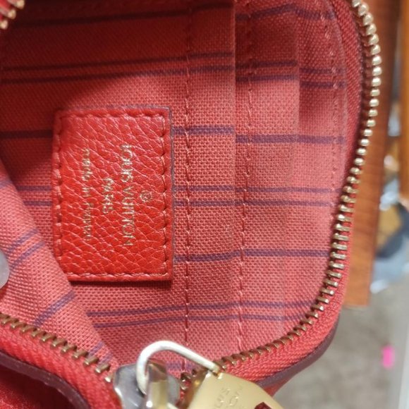 Auth Louis Vuitton Citadine Pm Noir Empriente Orange - Picture 11 of 11